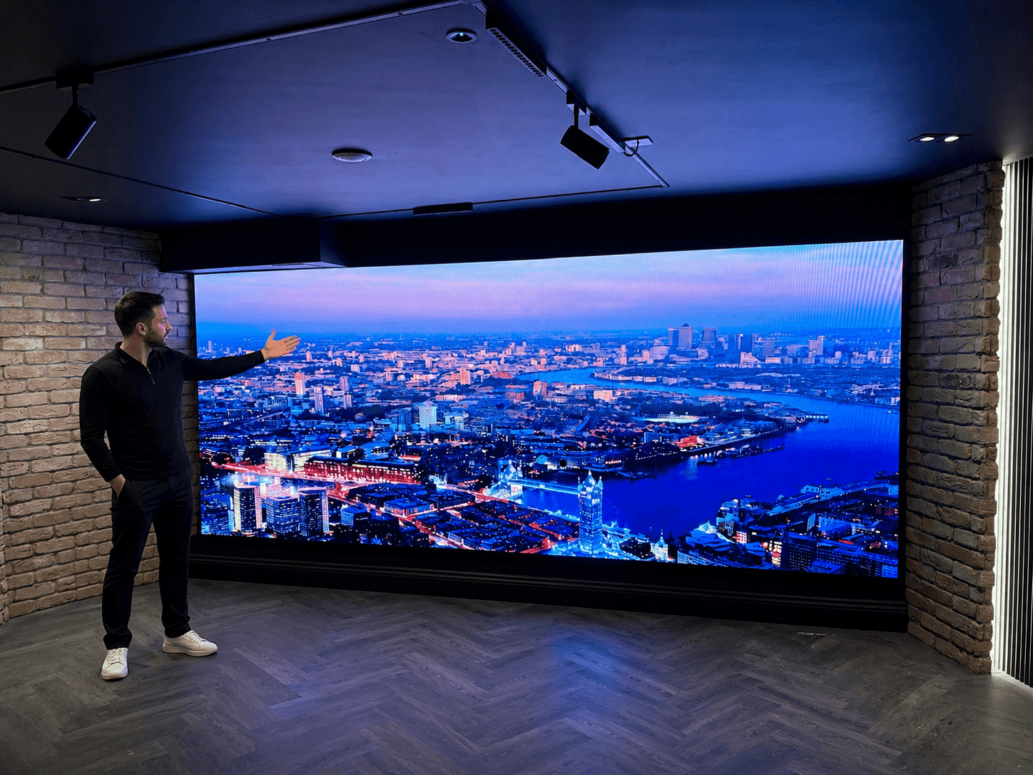 The Studio Floor LED wall broadcast set at CTRL Old Street